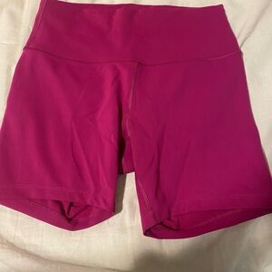 Wunder train lululemon biker shorts